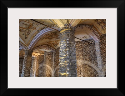 Chapel of Bones, Royal Church of St. Francis, Evora, Portugal