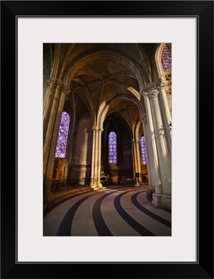 Chapels inside Saint Gatien cathedral, Tours, Indre-et-Loire, Centre, France