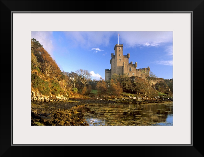 Dunvegan Castle, seat of the MacLeods of Skye, Highland region, Scotland, UK