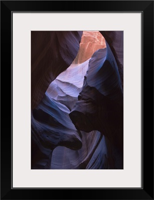 Eroded curves in sandstone, Upper Antelope Canyon, near Page, Arizona