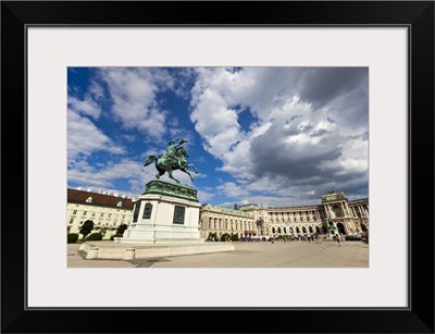 Heldenplatz, Hofburg, statue of Archduke Charles of Austria, Vienna, Austria