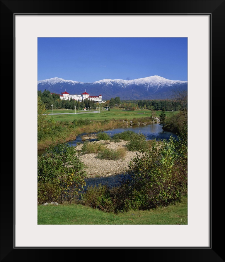 Hotel below Mount Washington, White Mountains National Forest, New Hampshire