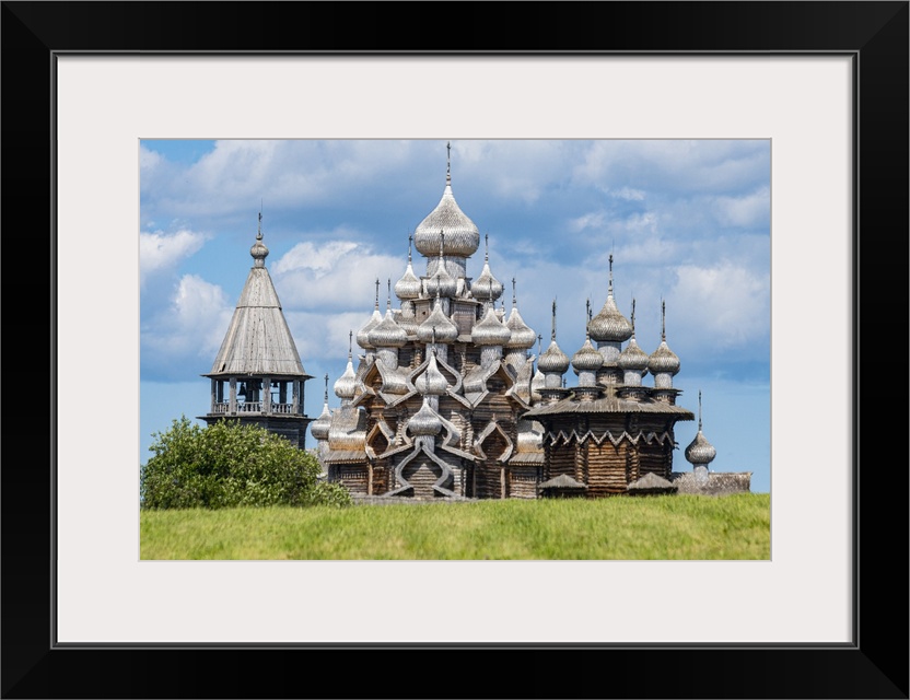 Kizhi Pogost, Transfiguration Cathedral, UNESCO World Heritage Site, Kizhi Island, Karelia, Russia, Europe