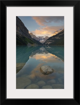 Lake Louise At Sunrise, Banff National Park, Alberta, Canadies Rockies, Canada