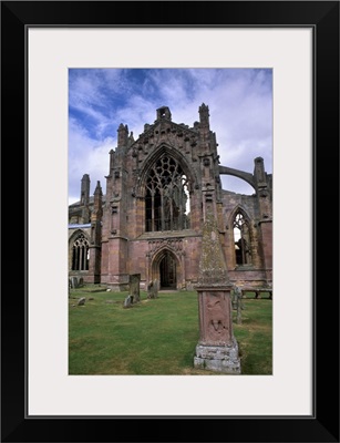 Melrose Abbey, Melrose, Scottish Borders, Scotland, UK