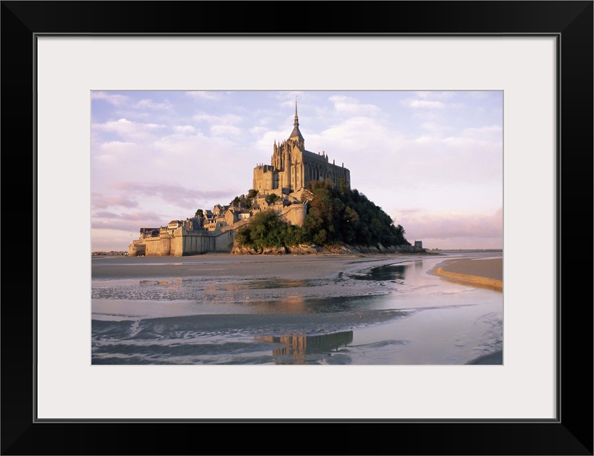 Mont Saint Michel (Mont-St. Michel), UNESCO World Heritage Site, Manche, Normandie (Normandy), France, Europe