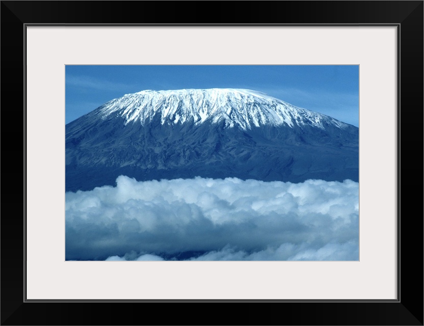 Mount Kilimanjaro, seen from Kenya, East Africa, Africa