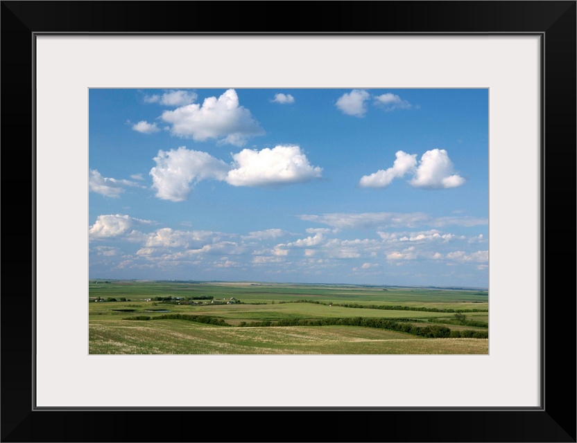 Prairie farmland, North Dakota, United States of America, North America