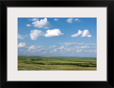 Prairie farmland, North Dakota, United States of America, North America