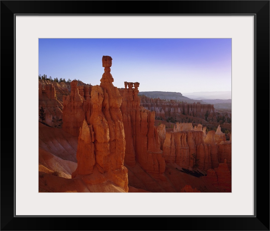 Rock Hoodoos, Thor's Hammer in Bryce Amphitheatre, Bryce Canyon National Park, Utah