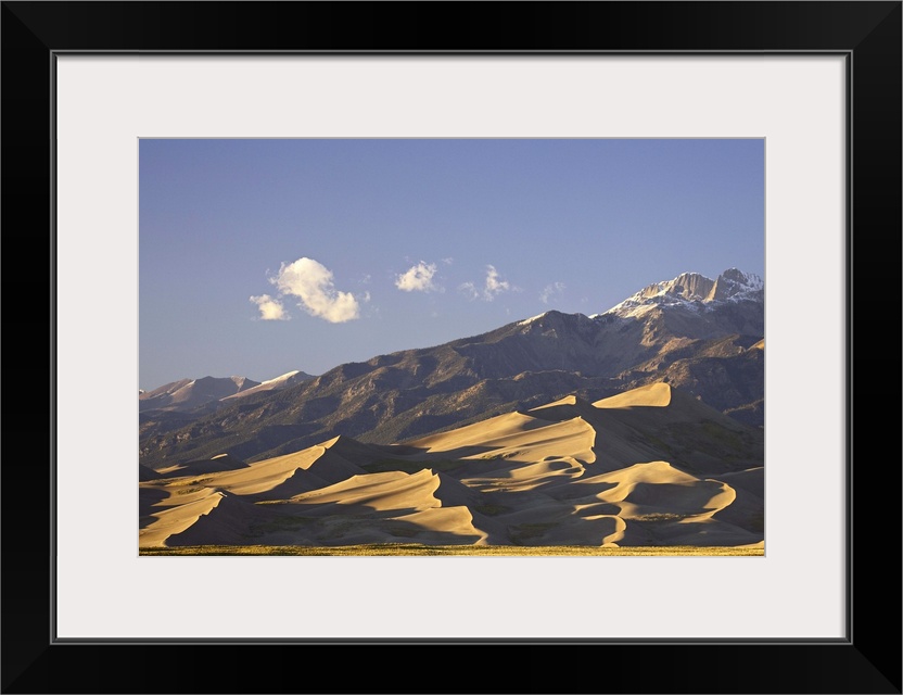 Sand dunes at dusk, Great Sand Dunes National Park, Colorado