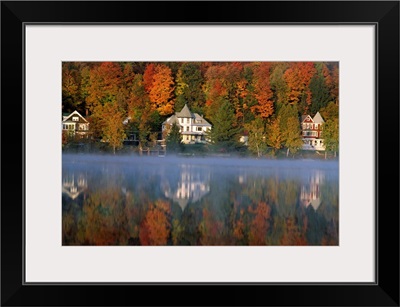 Saranac Lake, Adirondack area, New York State, USA
