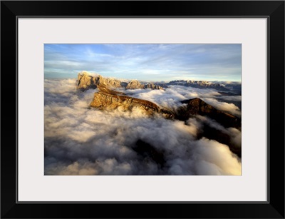 Seceda Of Odle In The Dolomites, Val Funes, Trentino-Alto Adige South Tyrol, Italy