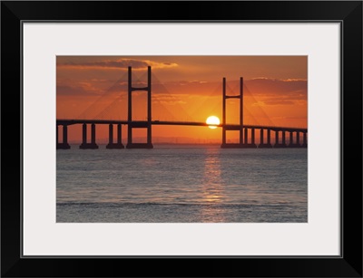 Second Severn Crossing Bridge Over The River Severn, Southeast Wales, Wales