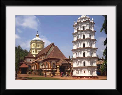Shantadurga Temple, Quela, Ponda, Goa, India