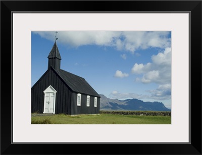 Small local church, Budir, Iceland