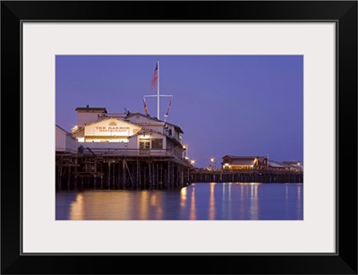 Stearns Wharf, Santa Barbara Harbor, California