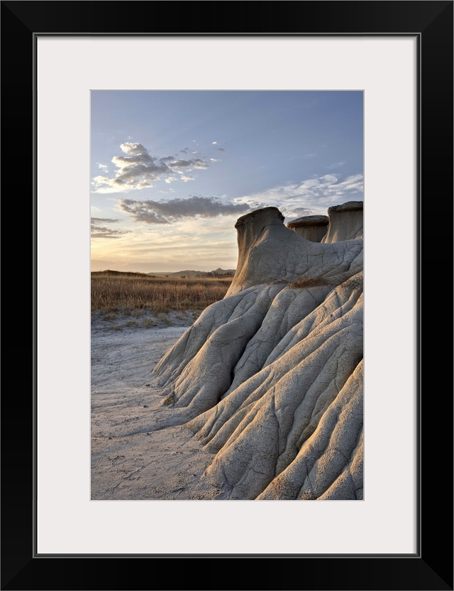 Sunrise in the badlands, Theodore Roosevelt National Park, North Dakota