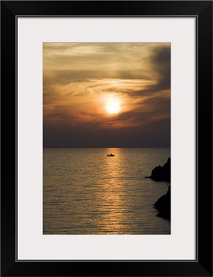 Sunset, Assos, Kefalonia (Cephalonia), Ionian Islands, Greece