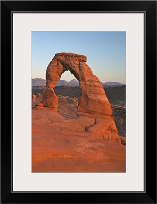 Sunset at Delicate Arch, Arches National Park, Moab, Utah