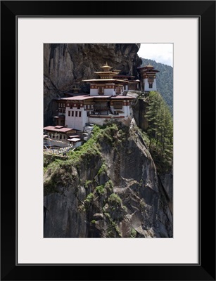 Taktshang Goemba (Tigers nest monastery), Paro valley, Bhutan, Asia