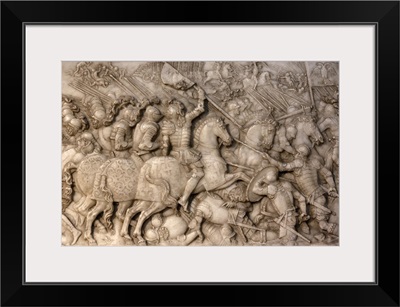 The Battle Of Cerisoles With The French Cavalry, Basilica Of St. Denis, Paris, France