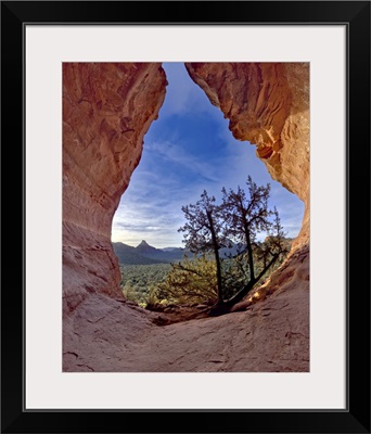 The Birthing Cave On The Side Of Mescal Mountain, Sedona, Arizona