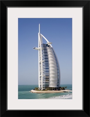 The Burj Al Arab, the world's first seven star hotel, Dubai, United Arab Emirates