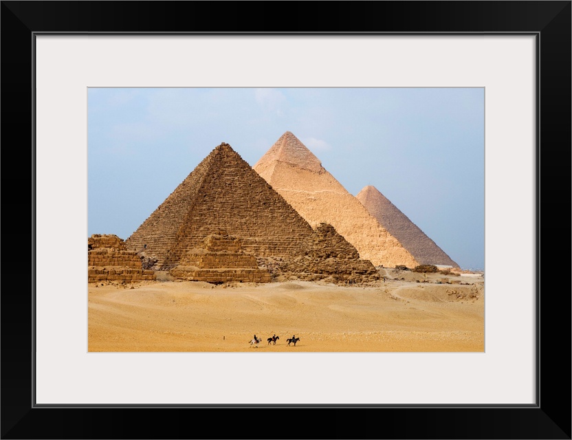 The Pyramids of Giza, Giza, near Cairo, Egypt, North Africa, Africa