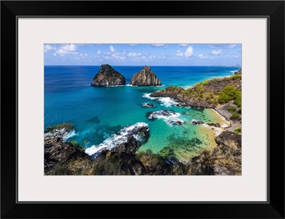 Turquoise Water Around The Two Brothers Rocks, Fernando De Noronha, Brazil