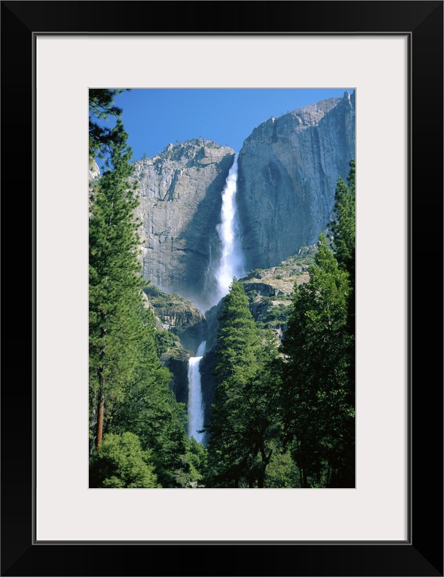 Upper and Lower Yosemite Falls, California