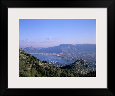 View over Palermo, island of Sicily, Italy, Mediterranean