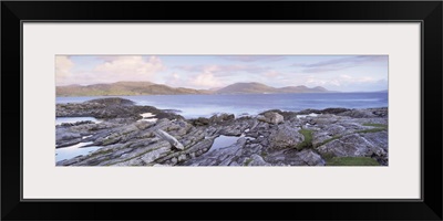 View towards Isle of Harris from Taransay, Outer Hebrides, Scotland