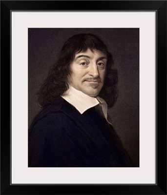 1649 Rene Descartes portrait philosopher
