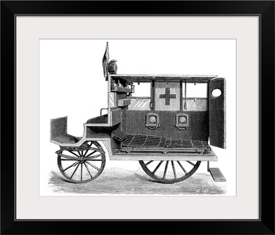 City ambulance, 19th century
