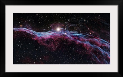 Veil Nebula (IC 1340), Optical Image