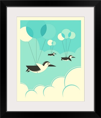 Flock of Penguins II