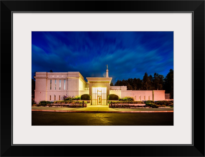 The Anchorage Alaska Temple held its groundbreaking in April 1998 and expanded in 2003 to encompass nearly 12,000 square f...