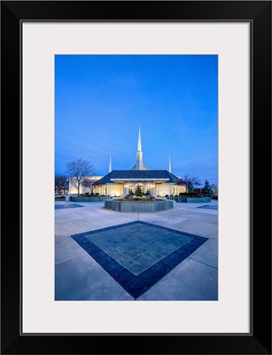 Boise Idaho Temple, Evening, Boise, Idaho