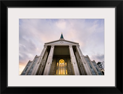 Houston Texas Temple, Looking Up, Spring, Texas