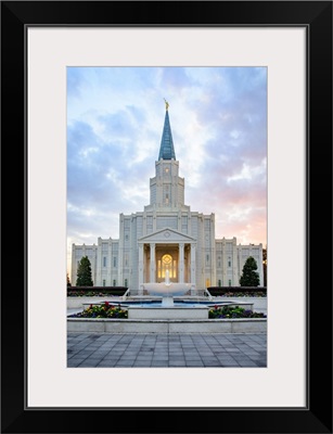 Houston Texas Temple, Red and Blue, Spring, Texas