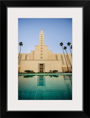 Los Angeles California Temple, Pool Reflection, Los Angeles, California