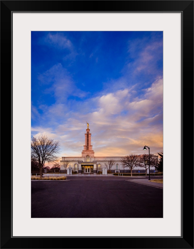 The Lubbock Texas Temple is located behind the legendary Lubbock Texas Stake Center and features stunning stained glass an...