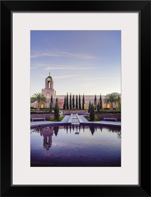 Newport Beach California Temple Reflection, Newport Beach, California