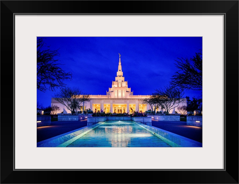 Phoenix Arizona Temple, Blue, Phoenix, Arizona