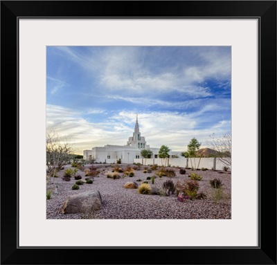 Phoenix Arizona Temple, Desert Scene, Glendale, Arizona