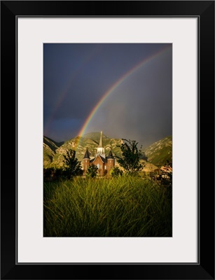 Rainbow and the Tall Grass, Provo City Center Temple, Provo, Utah