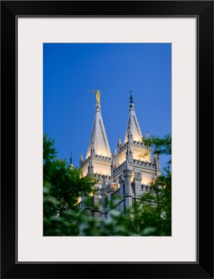 Salt Lake Temple Spires, Salt Lake City, Utah