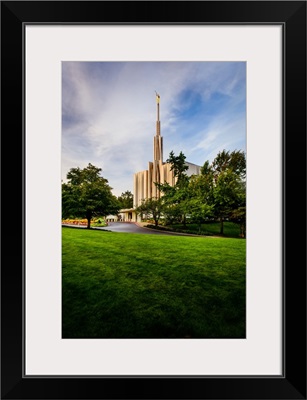 Seattle Washington Temple, View from the Lawn, Bellevue, Washington