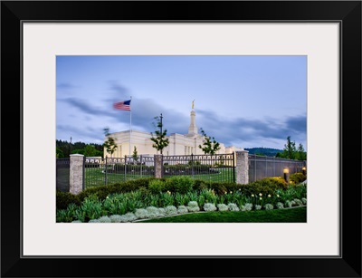 Spokane Washington Temple, Waving Flag, Spokane, Washington